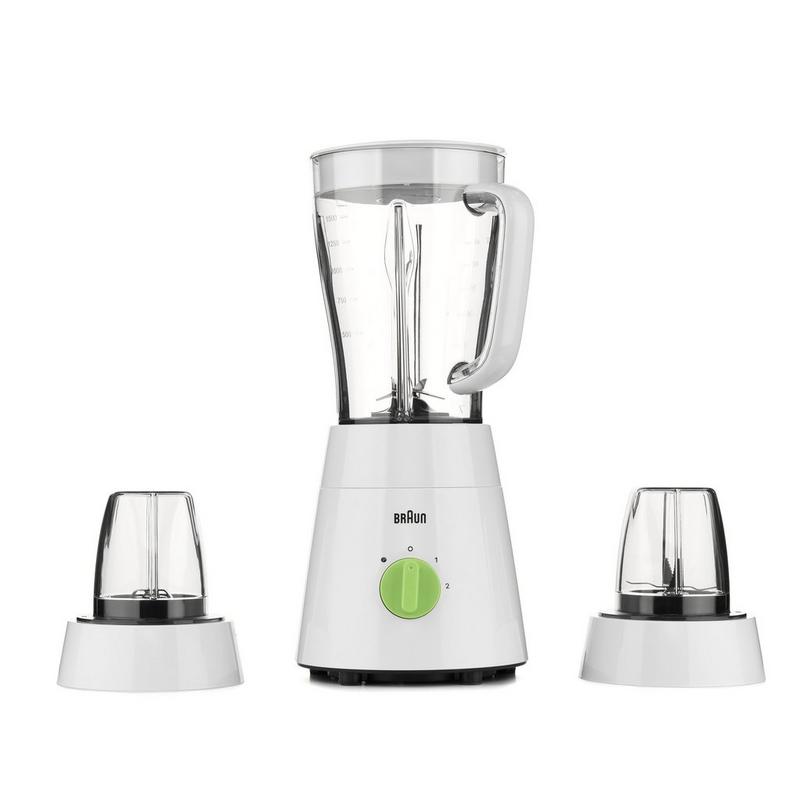 Braun Blender With Plastic Jar (500W, 2 Mills) Braun Blender With Plastic Jar (500W, 2 Mills)